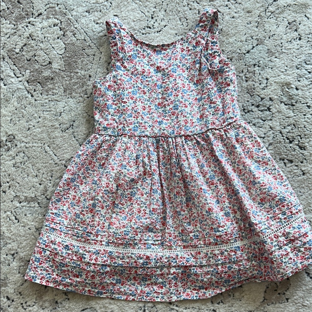 Ralph Lauren Floral Sleeveless Kids Dress